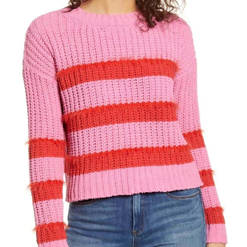 Love by Design Stripe Knit Sweater